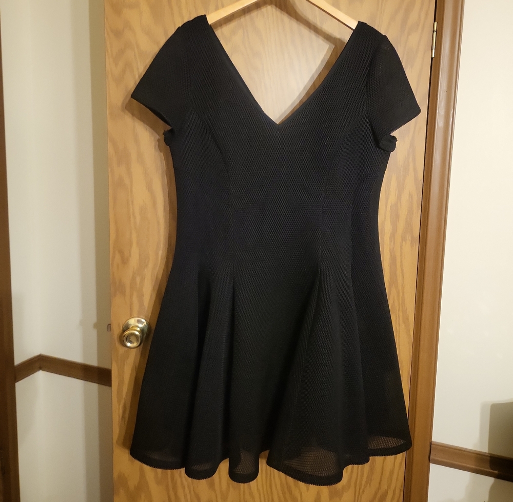 Nue Options Black Mini Dress